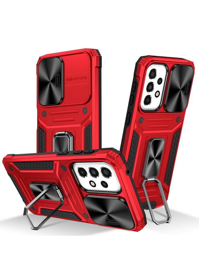 S-TOP Case For Samsung Galaxy A23 / M23 Camshield Robot TPU Hybrid PC Phone Case - Image 1