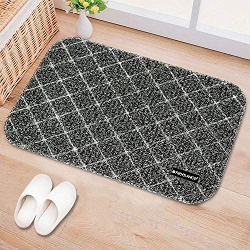 Freelance Diamond Main Door Mats for Entrance, 36x60 cm Grey-Black - Soft PVC Mesh Indoor & Outdoor Foot Mat - Slip-Resistant Doormats for Main Door Entrance - Front Doormat for Home/Office - Image 5