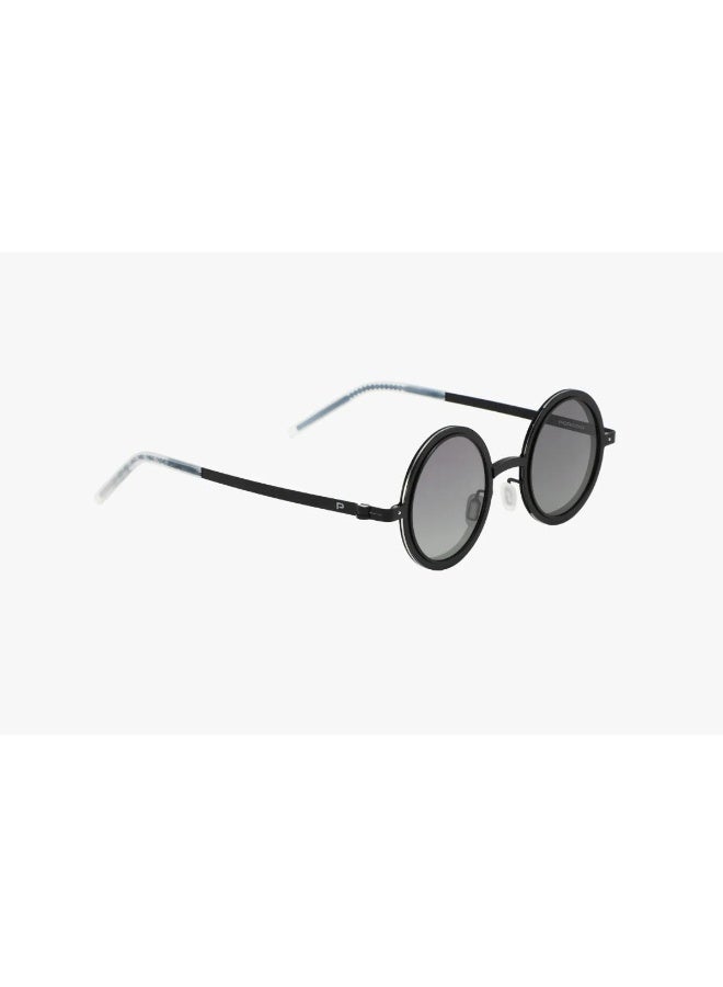 Porodo Lifestyle Geneva Round Frame Sunglasses with UV400 Protection & Scratch-Resistant Lenses - Image 3