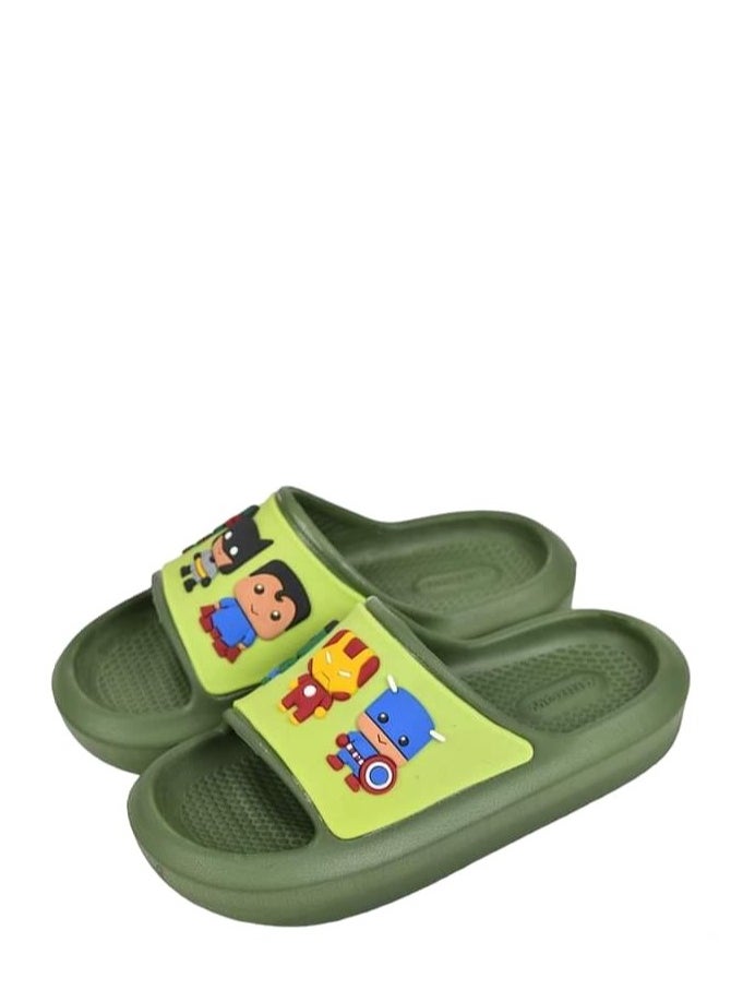 Generic - Spiro Kids Unisex Slippers 2024 dark green - Image 1