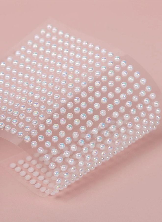 ملصقات تاتو الوجة والجسم من الؤلؤ ذاتية اللصق مناسبة لتزيين الوجه والجسم والأظافر - Image 2