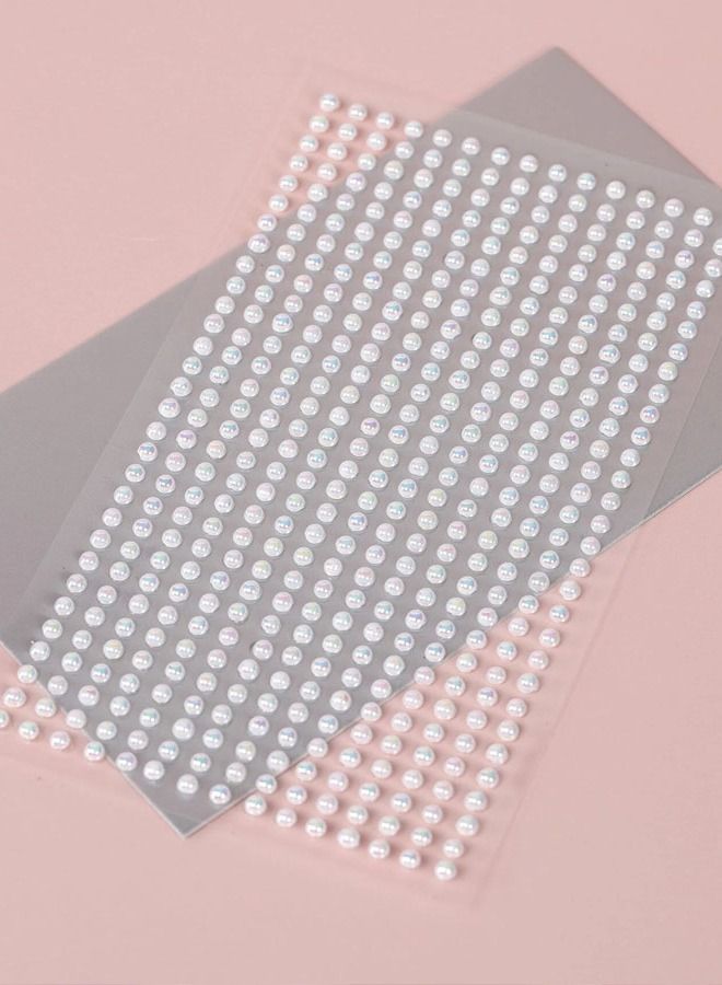 ملصقات تاتو الوجة والجسم من الؤلؤ ذاتية اللصق مناسبة لتزيين الوجه والجسم والأظافر - Image 3