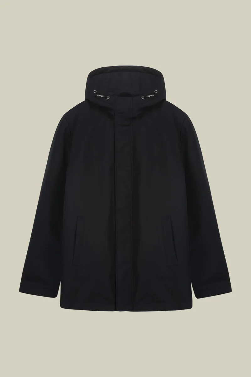 دوبل غانغر Men's padded jacket in technical fabric regular fit - DK Denim