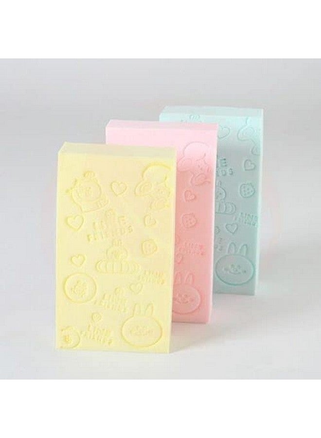 Roktry Body Shower Sponge Exfoliating Bath Sponge,Soft Exfoliator Dead Skin Remover for Adult Baby Pregnant women (Pack of 2,Multi) - Image 2