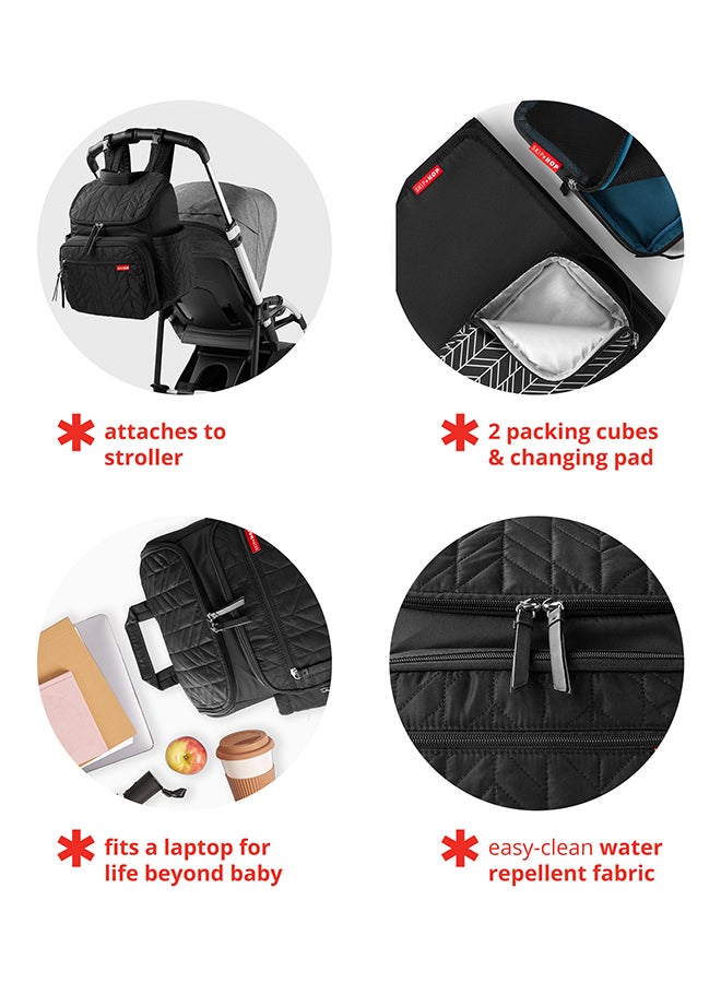 Skip Hop Forma Diaper Backpack, Sage - Image 3