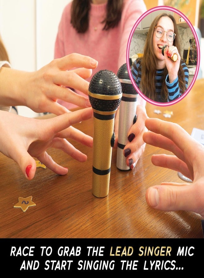 Lucky Egg Grab The Mic Duets - Karaoke Party Game For Bad Singers, Family Fun - Image 4
