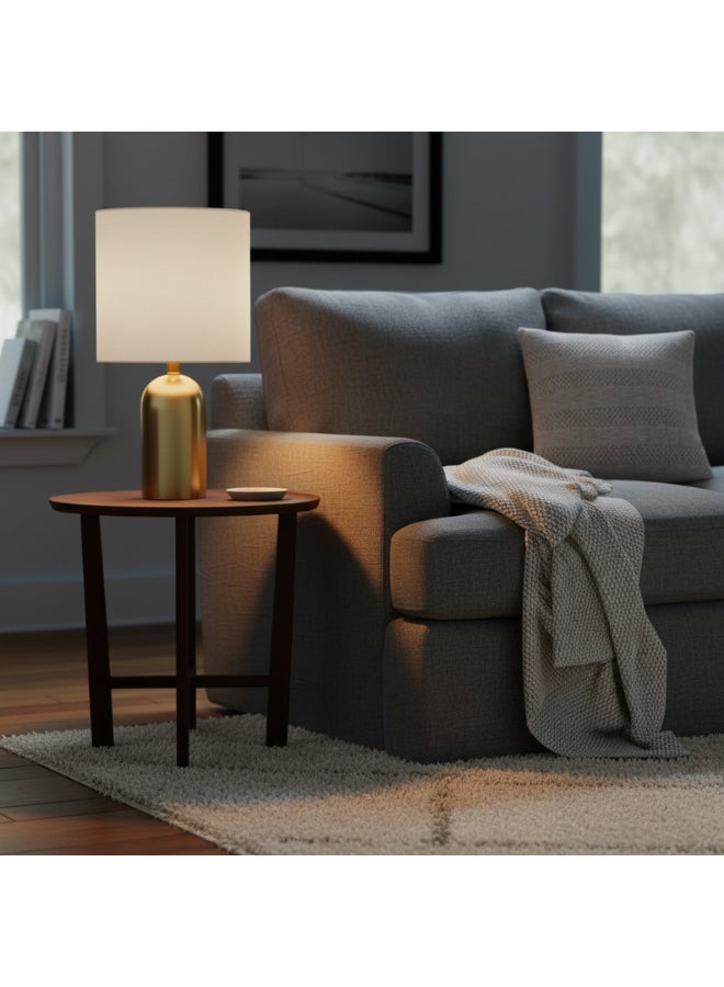 DANUBE HOME Fedora Table Lamp - Gold - Decorative Table Lamp - Image 3