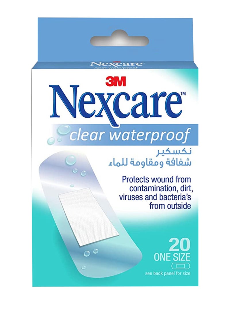 3M Cwp-20 Clear Waterproof Bandages - Image 1