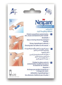 3M Cwp-20 Clear Waterproof Bandages  - Image 2