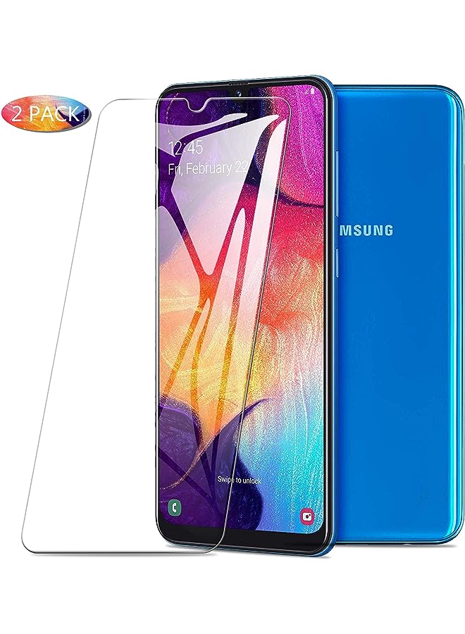 IAF Eltd Screen Protector For Samsung A50,Easy Installation,Bubble Free,Anti-Scratch, Full Coverage Protector Tempered Glass Protectors For Samsung A50 (Clear 1 Pack) 
