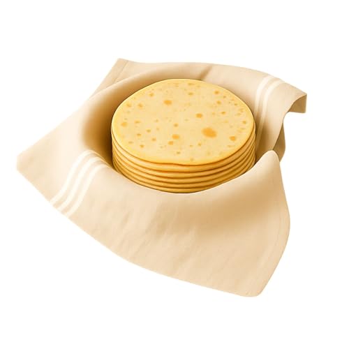 Värde® Cotton Roti Cover (15x15 Inch) - Set of 5 | Chapati Wrap, Roti Cloth, Paratha Cover | Handloom Cotton Cloth for Kitchen, Hot Case & Tiffin - Image 1