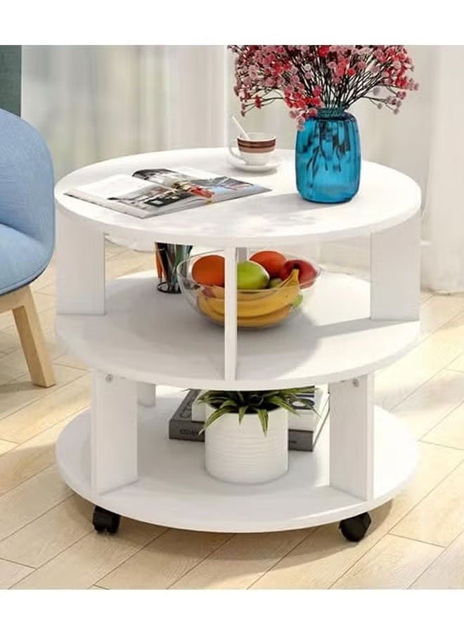 زي سي إم - هابي طاولة قهوة مستديرة بتصميم بسيط لغرفة المعيشة - Image 3