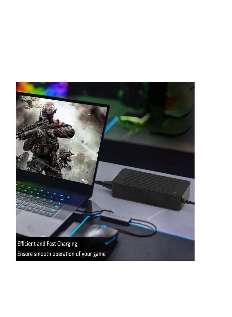 Terabyte شاحن بديل 330 واط لابتوب Alienware لجهاز Dell Alienware X16 M17 M18 R2 R1 R4 R5، Dell G16 7630 7635 G15 5530 Alienware M18x M16 X17 R1 R2 GT1CX ADP 330AB B K2D2P Area 51m Gaming 7.4mm محول طاقة - Image 5