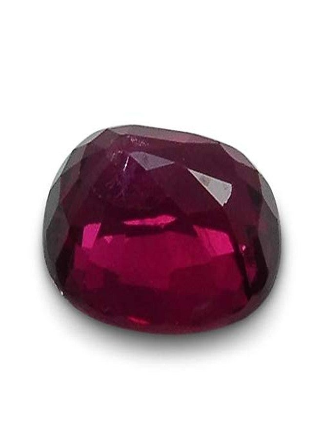 TheGalaxy 6.5 Carat Burma Ruby (Manik) Natural & Deluxe Quality Lab Certified Gemstone - Image 2