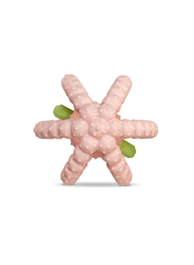 Razbaby Silicone Infant & Baby Teething Toy Textured Berrybumps Soothe Babies’ Sore Gums Razberry Bites Relief Teether Back & Front Teeth Bpa Free Easy To Hold Fruit Shape For Babies 3M+ Pink - Image 5