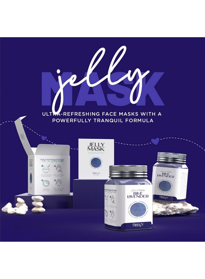 برون قناع جيلي من براون، قناع مطاطي مقشر للعناية بالوجه برائحة اللافندر الأزرق | مجموعة أقنعة جل مرطبة للعناية بالبشرة، عبوة من 23 أونصة سائلة - Image 2