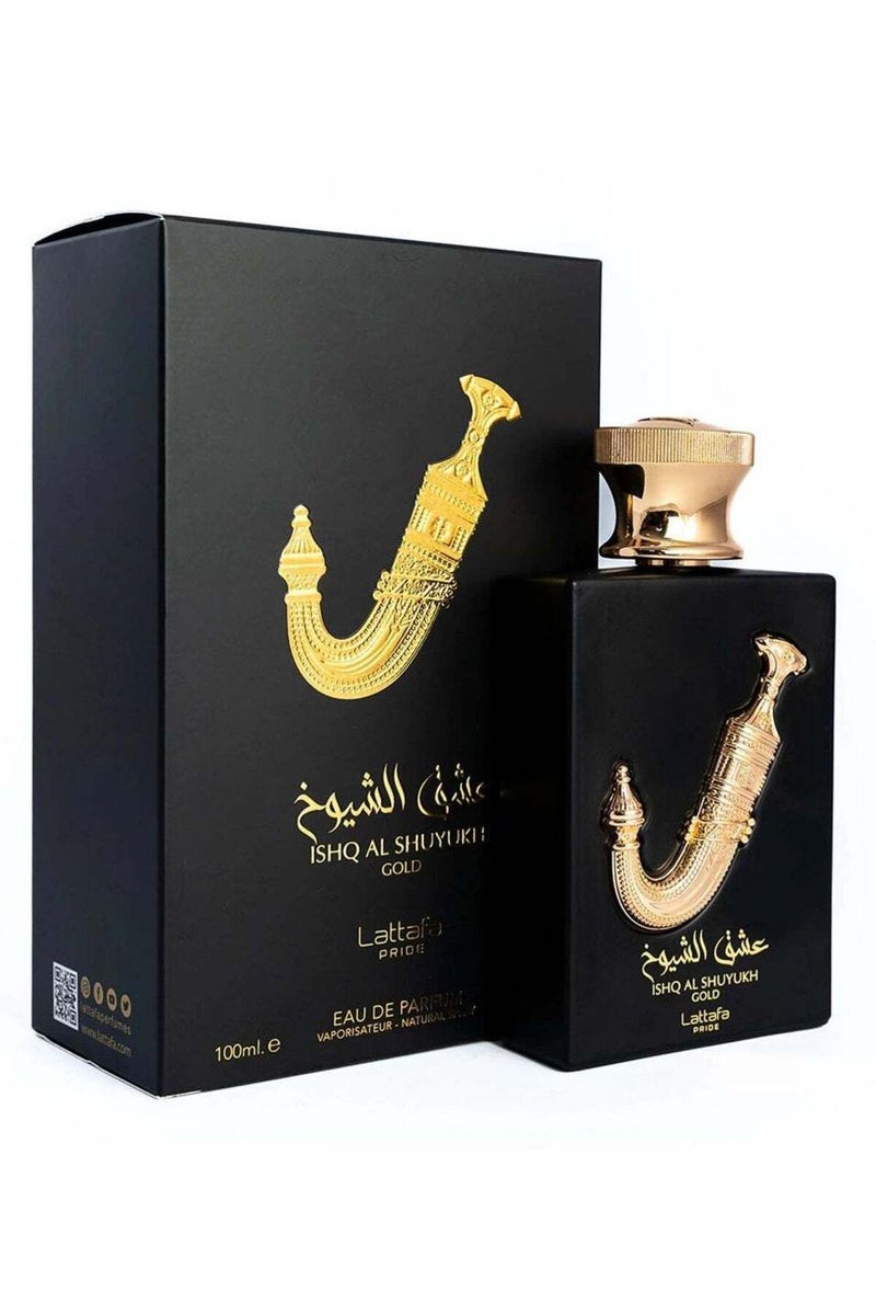 لطافة عطر لطافة للجنسين، عطر حب الشيوخ الذهبي، أو دو برفوم سبراي، 100 مل - Image 1
