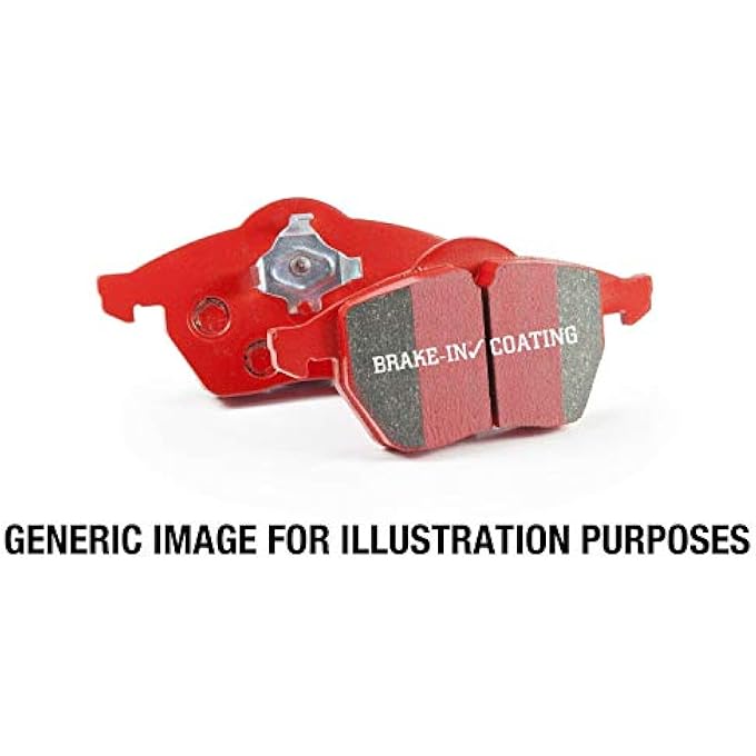 ريحني فرامل EBC DP31140C وسادة فرامل سيراميك Redstuff منخفضة الغبار - Image 2