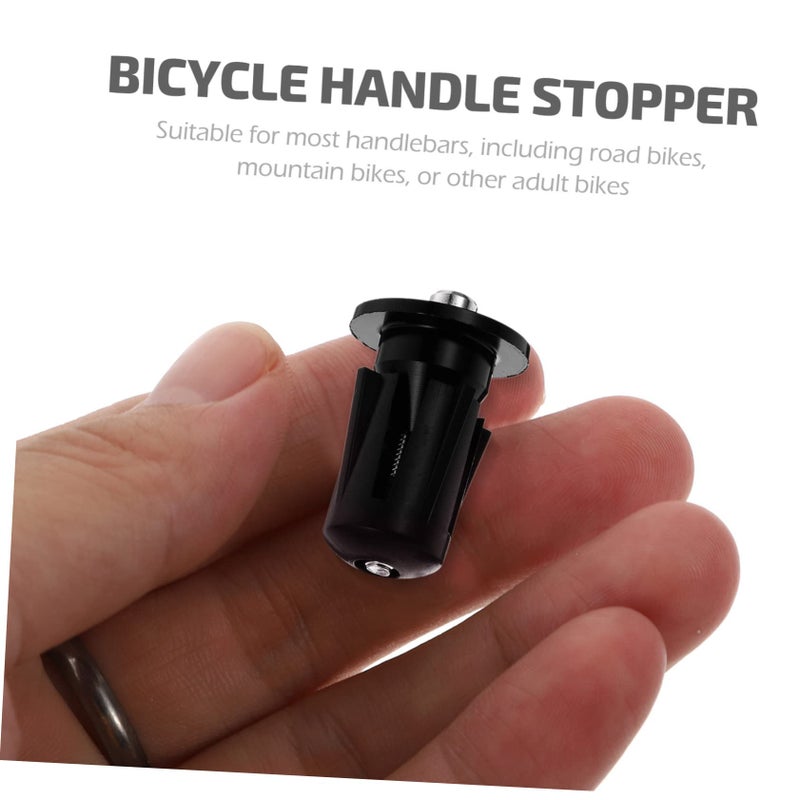 Bike Handlebar End Plugs 3 Pack Aluminum Alloy Lightweight for Mountain and Road - Image 3