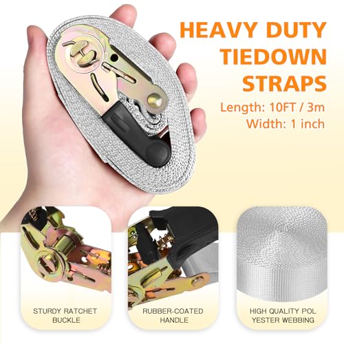 TOPNEW 20 Ninja Tree Climbing Holds for Kids Climber, Adult Climbing Rocks with 6 Ratchet Straps for Outdoor Ninja Warrior Obstacle Course Training, Soft Color - Image 4
