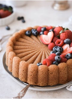 BLACKSTONE Silicone Charlotte Cake Pan, Nonstick Round Cake Mould 20x6 cm  - Image 3