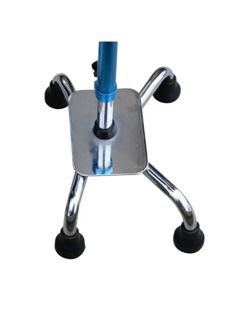 Ultra Light Retractable Aluminum Four-Legged Walking Sticks Cane - Image 5