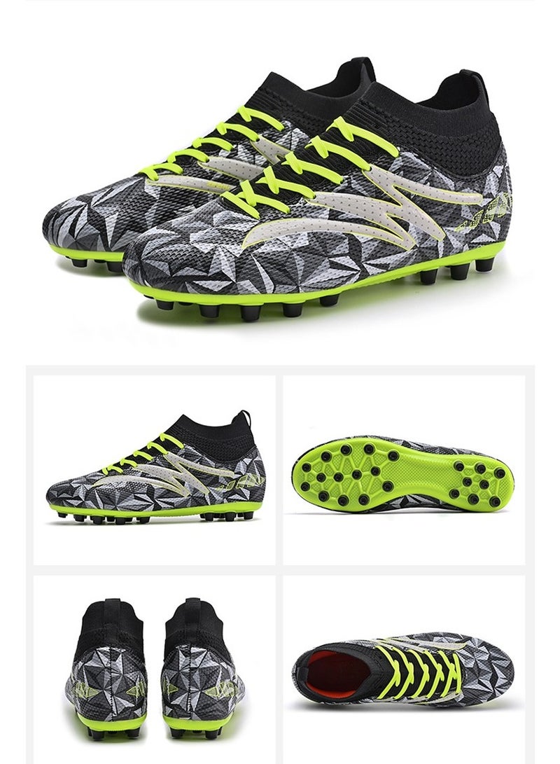 SKT Shiketro Men's soccer cleats for outdoor indoor professional youth boys soccer cleats unisex soccer cleats. - Image 2