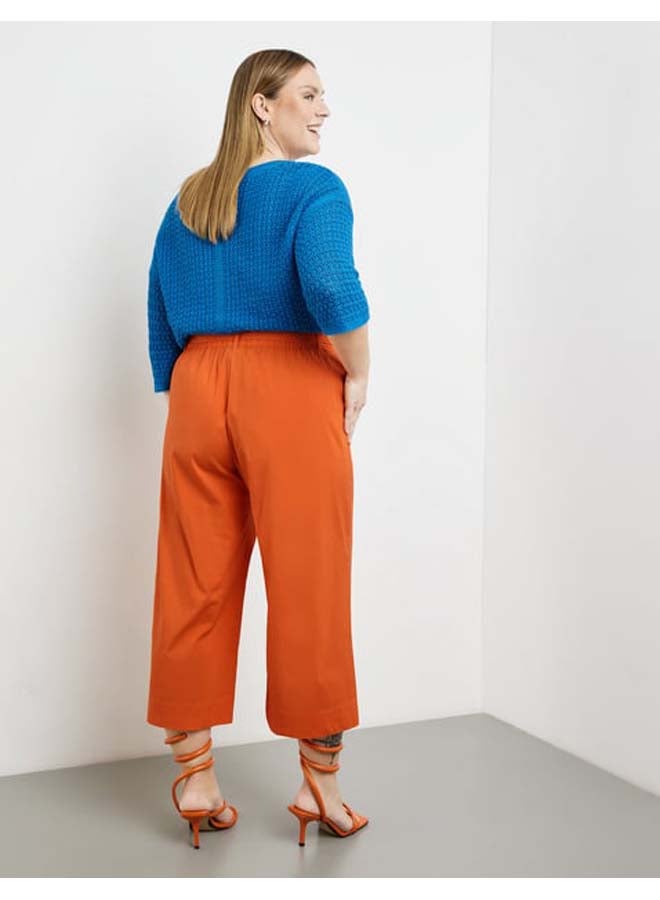 GERRY WEBER Wide 3/4-length culottes with a tie-around belt, Lotta  - Image 2