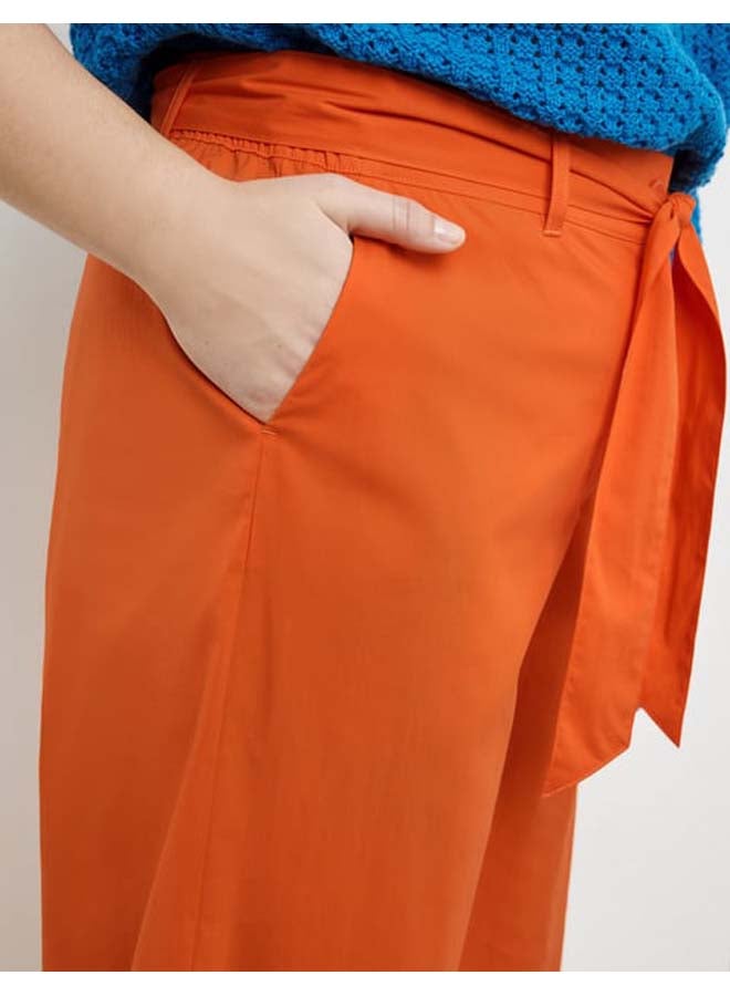 GERRY WEBER Wide 3/4-length culottes with a tie-around belt, Lotta  - Image 3