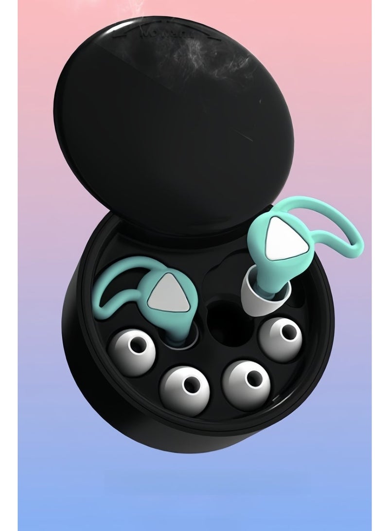 أفضل ذروة سدادات أذن للسباحة، سدادات أذن مانعة للضوضاء، سدادات أذن مريحة للغاية وقابلة لإعادة الاستخدام، سدادات أذن مانعة للضوضاء للنوم، سدادات أذن مريحة للسباحة، سدادات أذن مرنة لحماية السمع من الضوضاء أثناء السفر، سدادات أذن ناعمة مانعة للضوضاء للنوم، سدادات أذن سيليكونية قابلة لإعادة الاستخدام ومقاومة للماء، سدادات أذن لحماية السمع، عازلة للصوت للشخير - Image 2