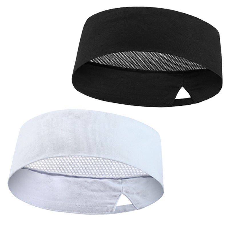 Spot Chef Hat Male And Female Waiter Hat Restaurant El Kitchen Work Hat Catering Printing - Image 4
