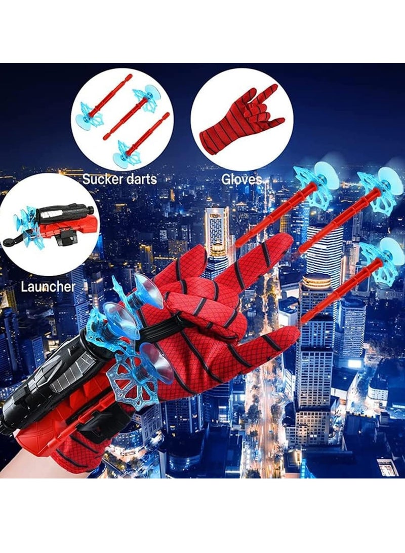 Excefore Launcher Gloves for Spiderman, Super Hero Web Shooter for Kids, Spider Shooter Toy, Spider-Man Launcher Gloves Educational Toys, Spider Launcher Wrist Toys Costume Cosplay Super Hero Toys Gift - Image 3