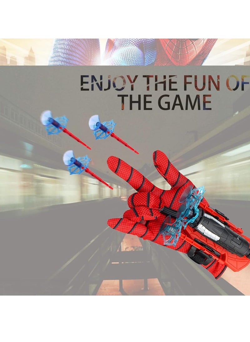Excefore Launcher Gloves for Spiderman, Super Hero Web Shooter for Kids, Spider Shooter Toy, Spider-Man Launcher Gloves Educational Toys, Spider Launcher Wrist Toys Costume Cosplay Super Hero Toys Gift - Image 5