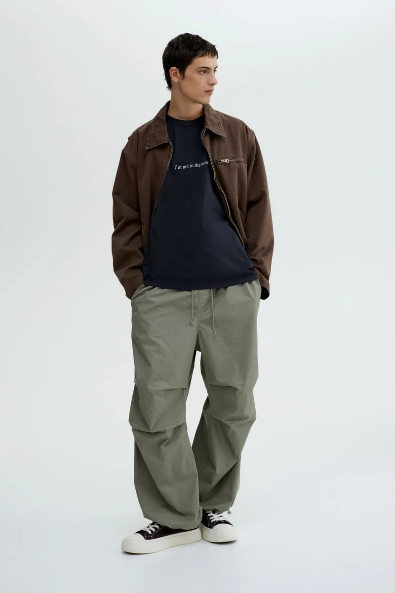 H&M Relaxed Fit Cotton T-shirt