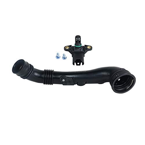 AKWH 13717615026 Air Intake Hose Intercooler Air Duct Pipe Replacement for BMW 335i 135i 135is X1 E82 E90 E92 E93 AKWH - Image 3