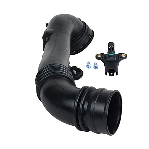 AKWH 13717615026 Air Intake Hose Intercooler Air Duct Pipe Replacement for BMW 335i 135i 135is X1 E82 E90 E92 E93 AKWH - Image 1