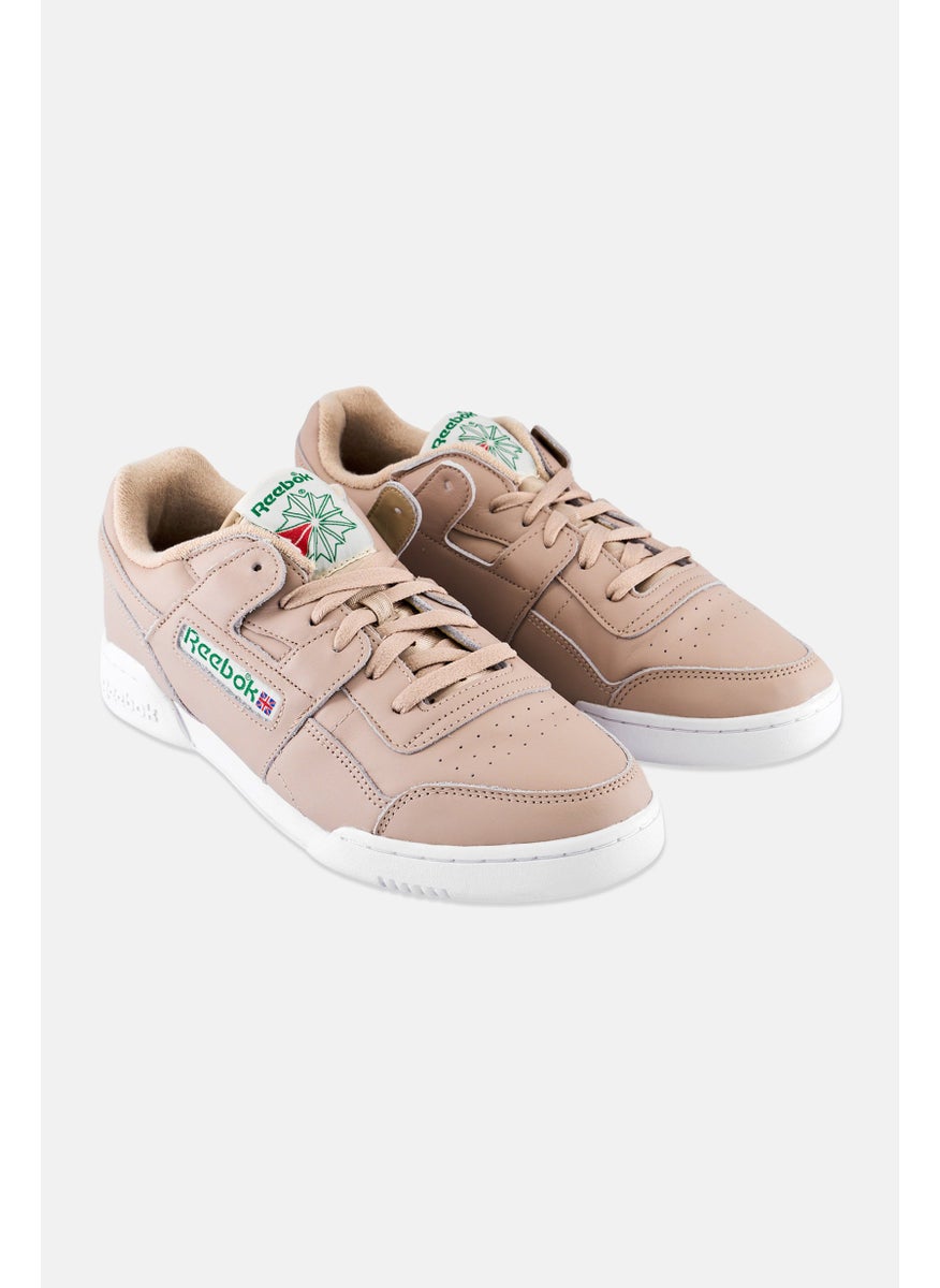 Reebok Men Workout Plus Vintage Training Shoes, Beige  - Image 1