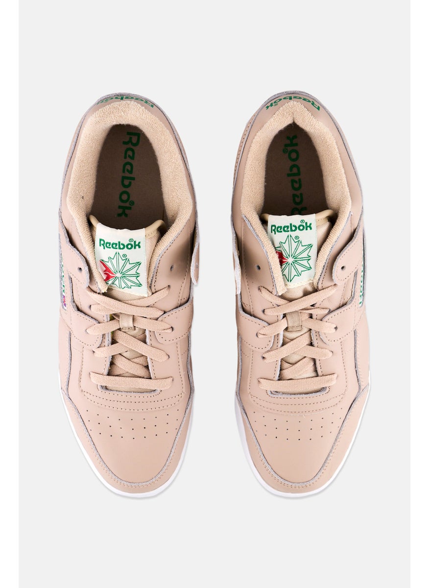 Reebok Men Workout Plus Vintage Training Shoes, Beige  - Image 3