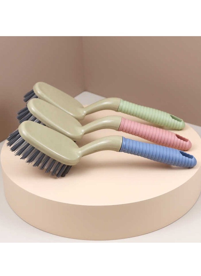 Home Care Long-handled polypropylene bathtub ceramic tiles and floor brushes hard-brush hair bathroom cleaning, cleaning and cleaning home kitchen cleaning agent Assorted Color  - Image 1