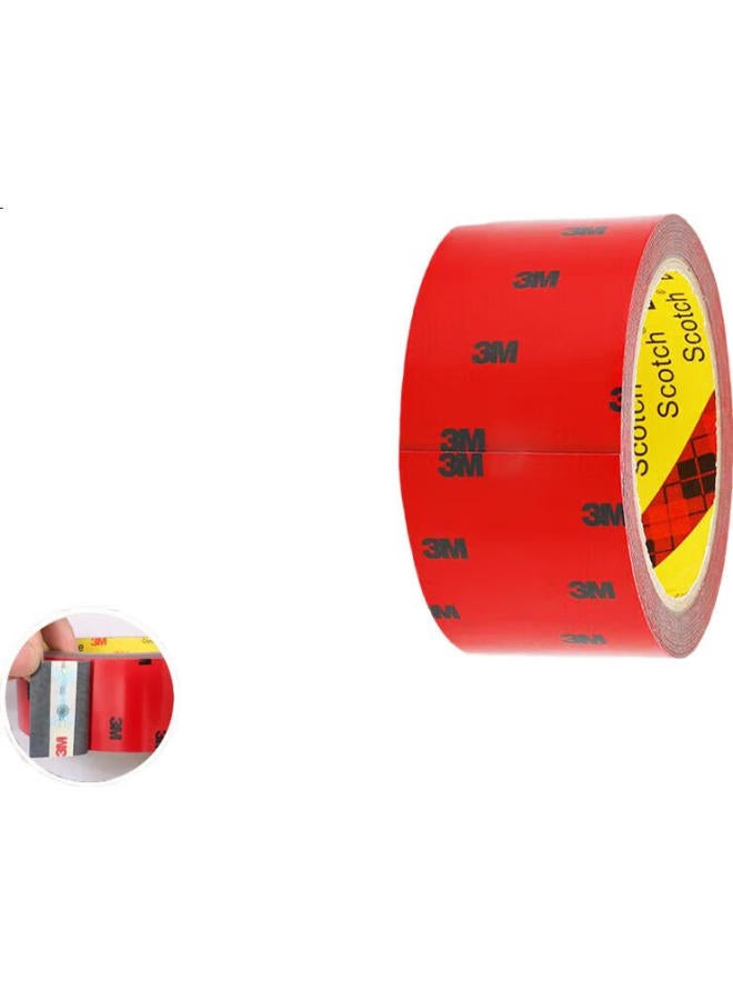 3M 3M Double-Sided Tape, Strong Foam Adhesive, Traceless, Water-Resistant, Heat-Resistant, For Office And Daily Use, Spring Festival Couplets, 50Mm*3M, Single Roll - Image 3