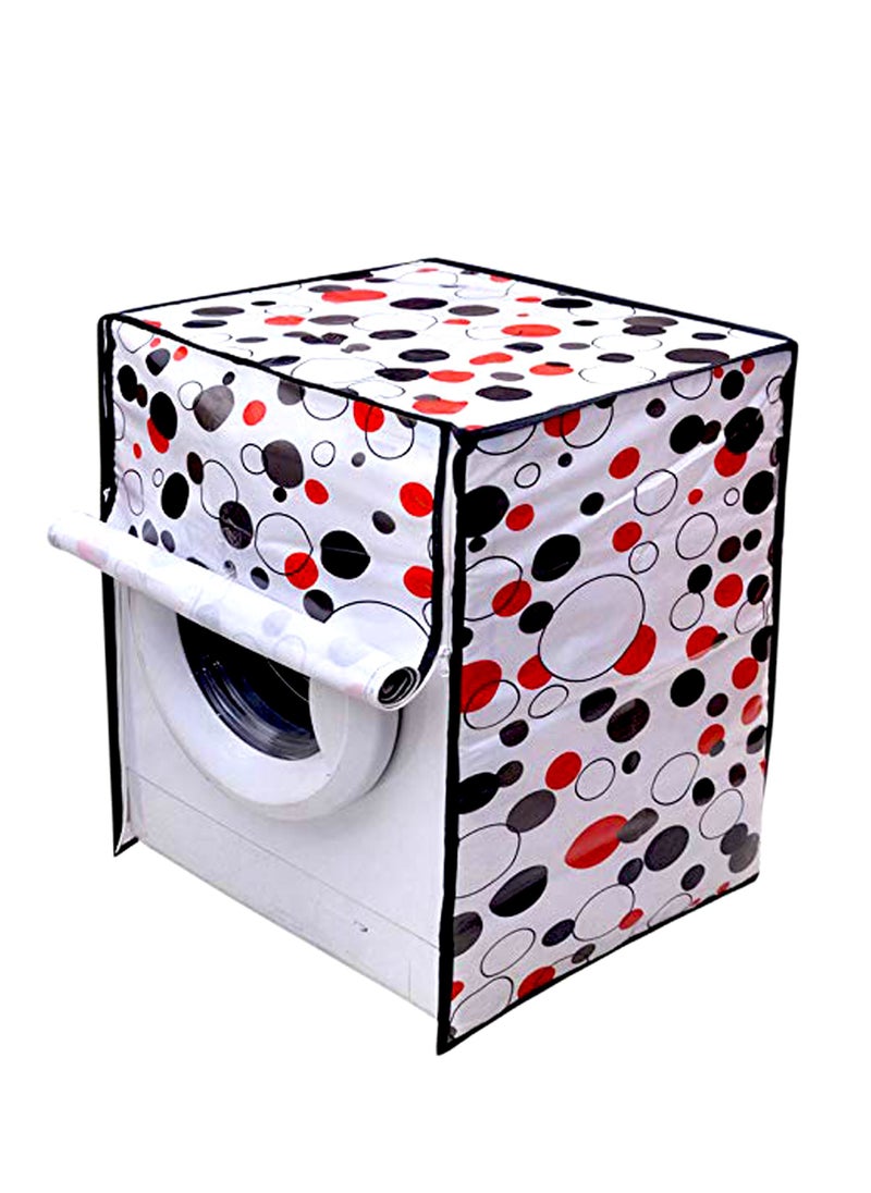 Generic - Superb Home Collection PVC Waterproof Washing Machine Cover for Fully Automatic Machine,(23.6 X 22 X 31.50 Inch) White - Image 1