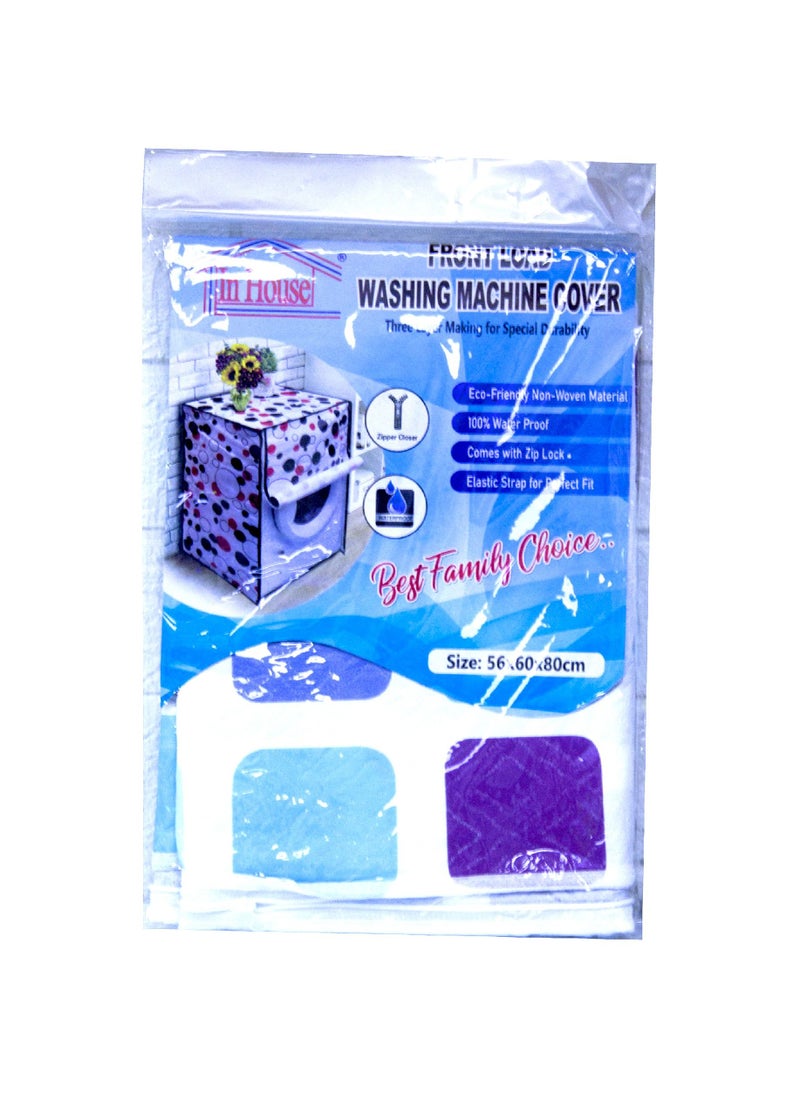 Generic - Superb Home Collection PVC Waterproof Washing Machine Cover for Fully Automatic Machine,(23.6 X 22 X 31.50 Inch) White - Image 1