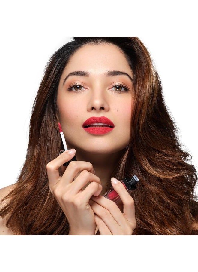 SUGAR Cosmetics - Smudge Me Not Liquid Lipstick14 Teak Mystique (Warm Brown) Intensely Pigmented Liquid Matte Finish, Longwearing Formula, Smudgeproof - Image 1