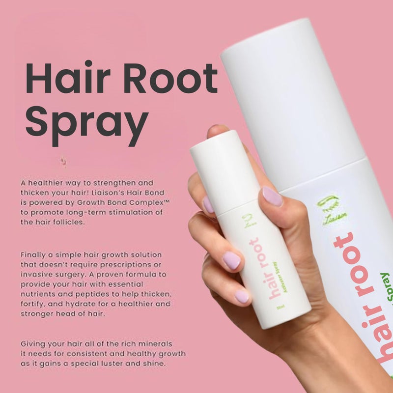 Liaison بخاخ منشط جذور الشعر للنساء - تركيبة لتكثيف وحجم الشعر لنمو سريع، يقوي البصيلات ويعزز صحة الشعر - يقلل من الترقق والتكسر - Image 3