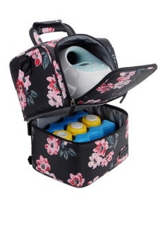 Gonice Breast Pump Bag Backpack Cooler Bag and Moistureproof Lunch Bag Double Layer for Work Moms  - Image 2