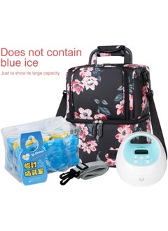 Gonice Breast Pump Bag Backpack Cooler Bag and Moistureproof Lunch Bag Double Layer for Work Moms  - Image 3