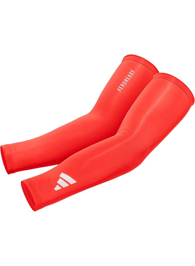 Adidas Aeroready Comp Arm Sleeves Red L/XL - Image 1