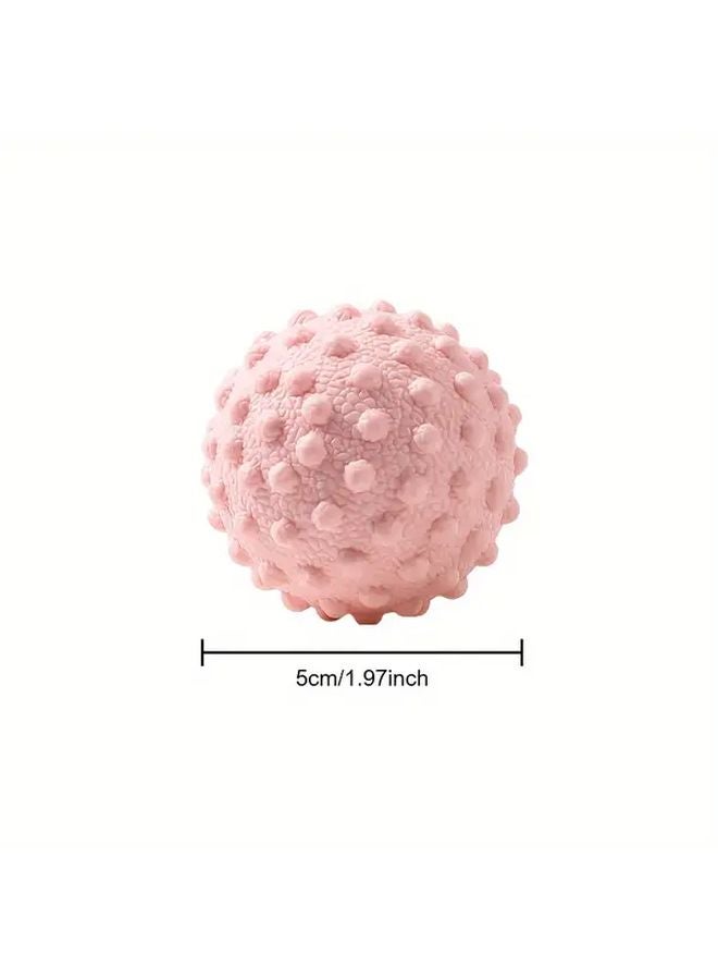 كرة تدليك الفاشيا السوداء ذات النقاط البارزة لتخفيف العضلات - لياقة صالة الألعاب الرياضية المنزلية - Image 4