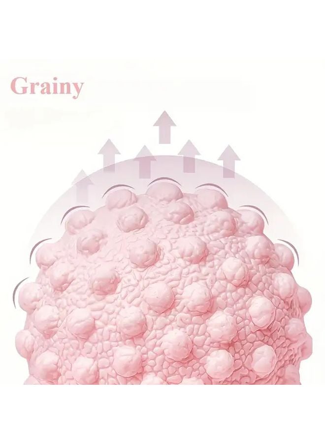 كرة تدليك الفاشيا السوداء ذات النقاط البارزة لتخفيف العضلات - لياقة صالة الألعاب الرياضية المنزلية - Image 3