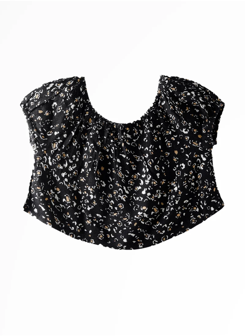 Jelliene Sunny Sprints: Girls' Comfy Crepe Blouses Breezy Style & Playful Adventures